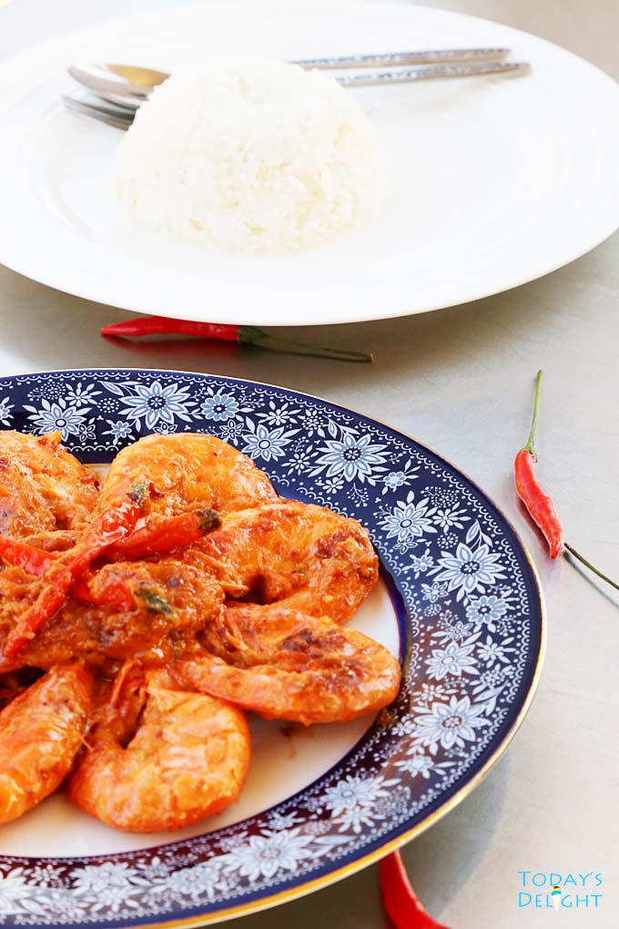 Ginataang Hipon recipe or Shrimp with Coconut Milk is Today's Delight