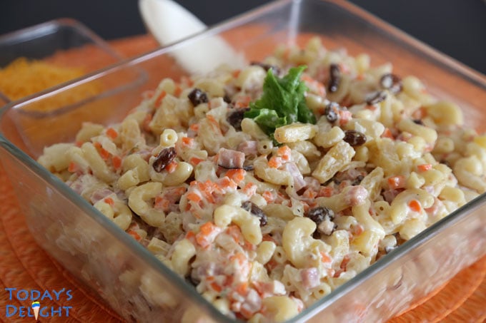 macaroni salad filipino style