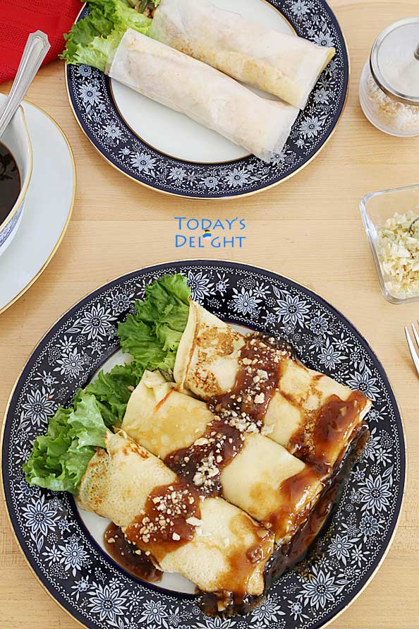 Lumpiang Sariwa - Filipino Fresh Spring Rolls is Today's Delight