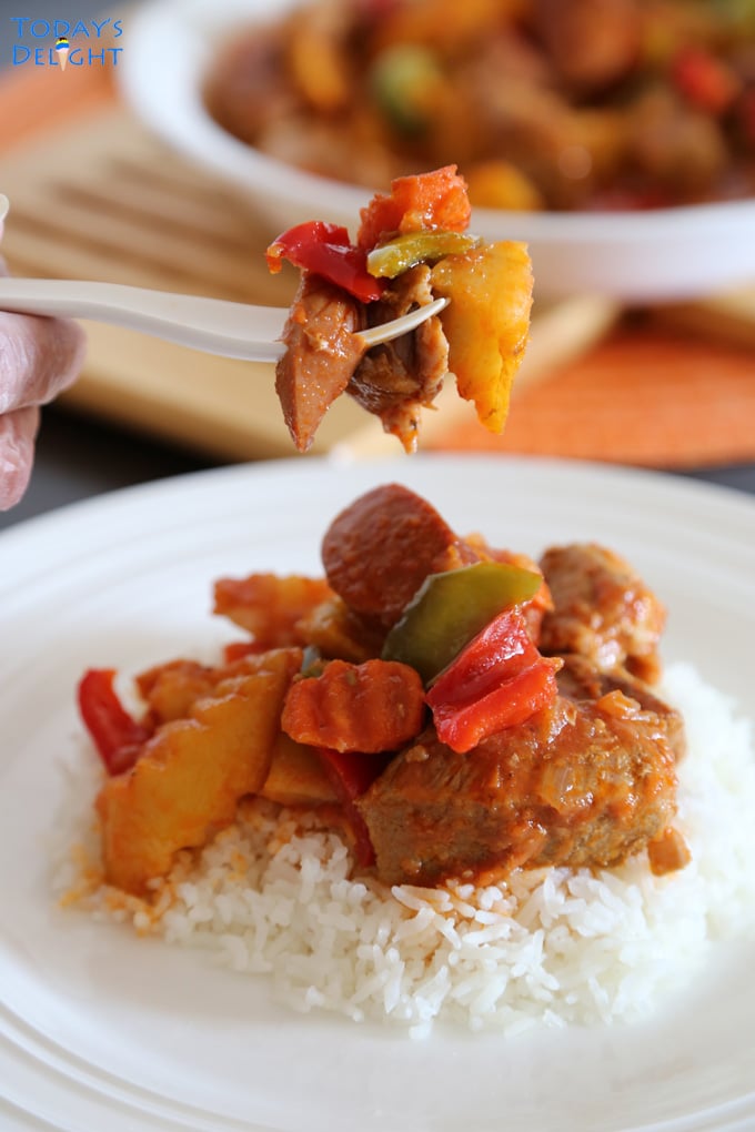 pork afritada