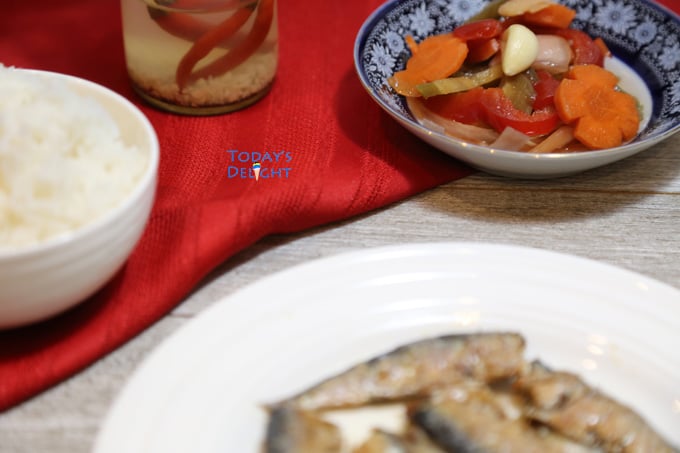 tunsoy fish or dried herring