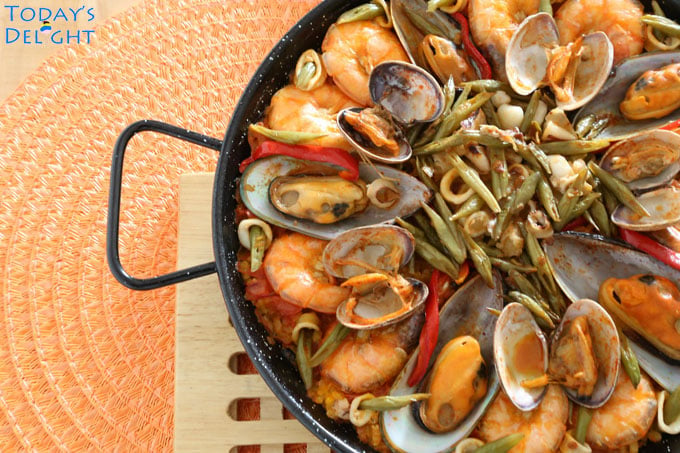 seafood paella