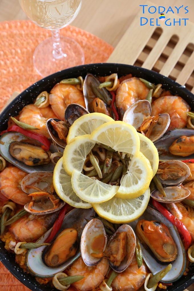 seafood paella