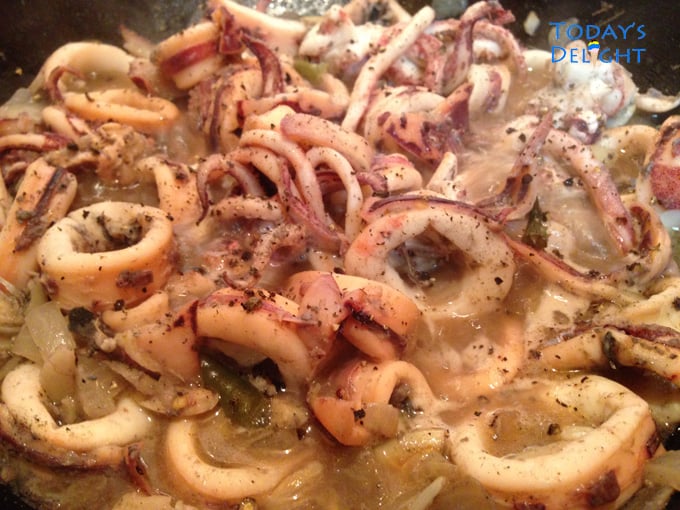 adobong pusit recipe
