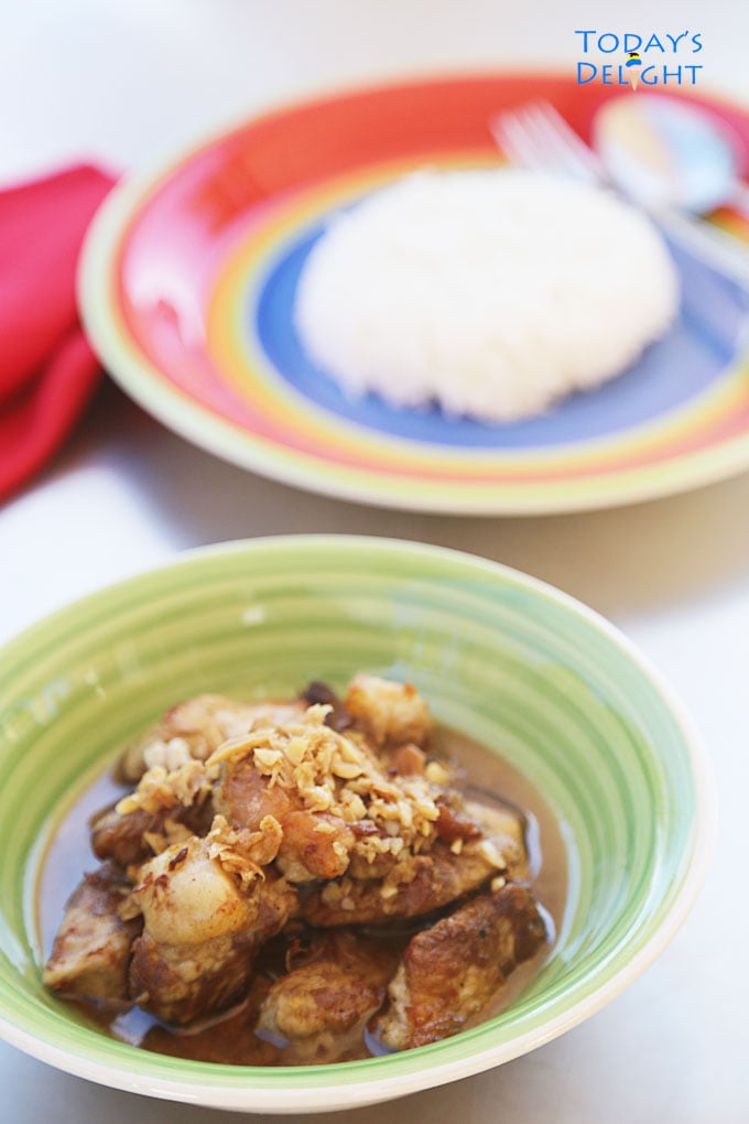 Pork Adobo recipe is Today's Delight.