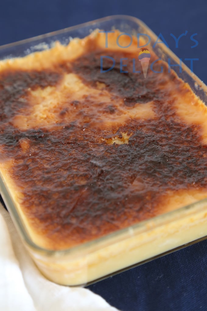 Cassava Cake Recipe is a Filipino dessert & it is Today's Delight