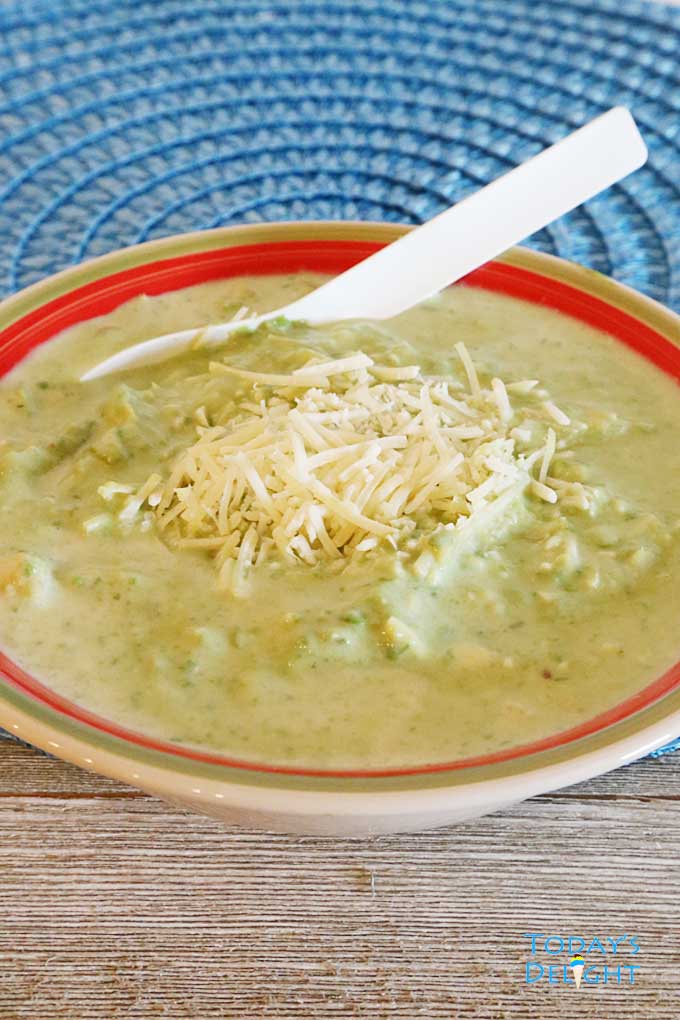 Avocado with milk and sugar is a Filipino dessert.
