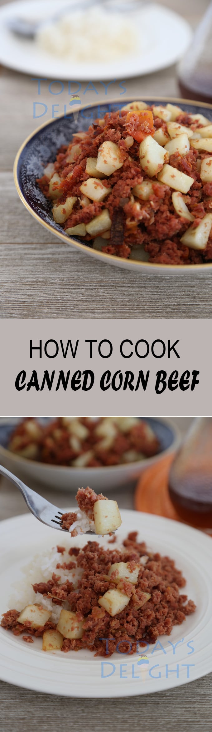 how to cook canned corn beef
