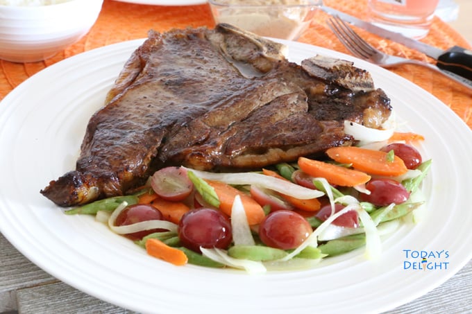 how to pan fry t bone steak