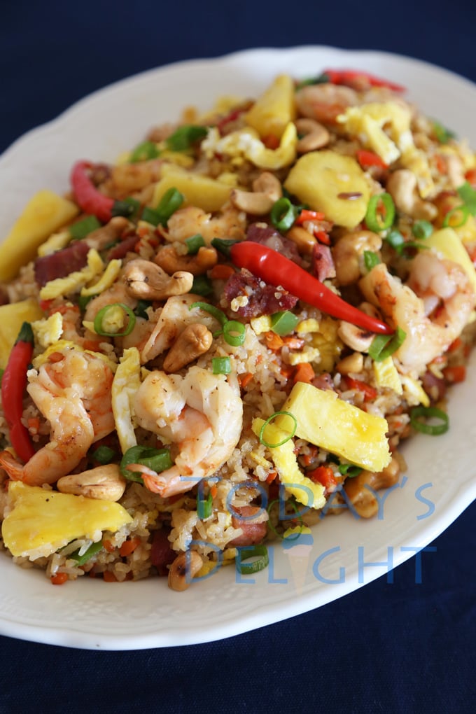 Pineapple Fried Rice recipe