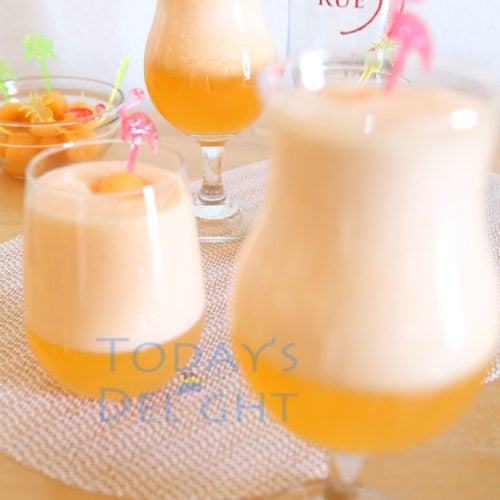 Cantaloupe Vodka Cocktail