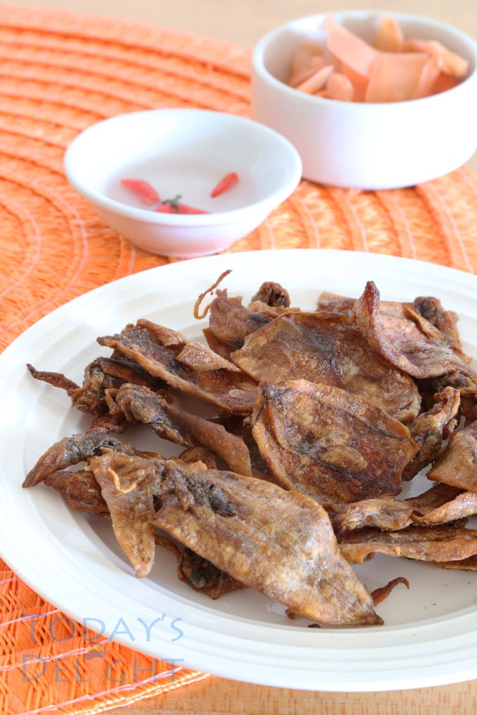 how to fry dried squid