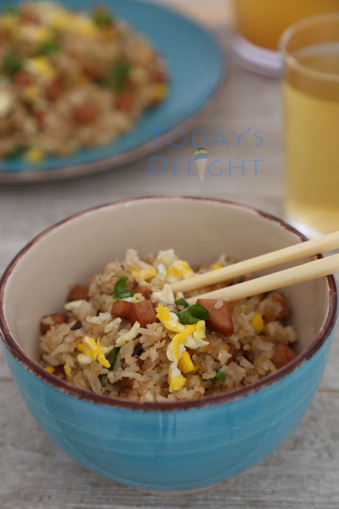 jalapeno spam fried rice