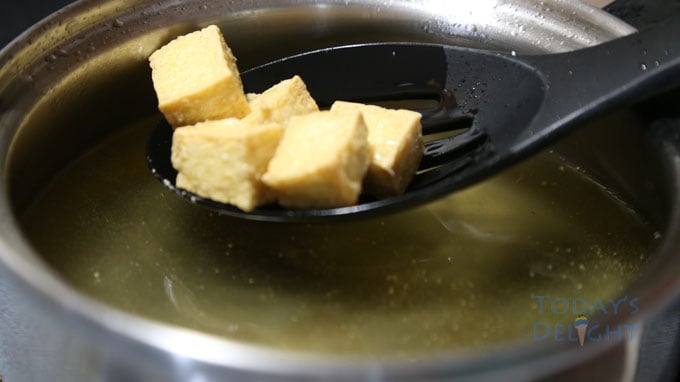 deep fried tofu