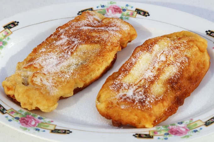 filipino banana fritters is today's delight