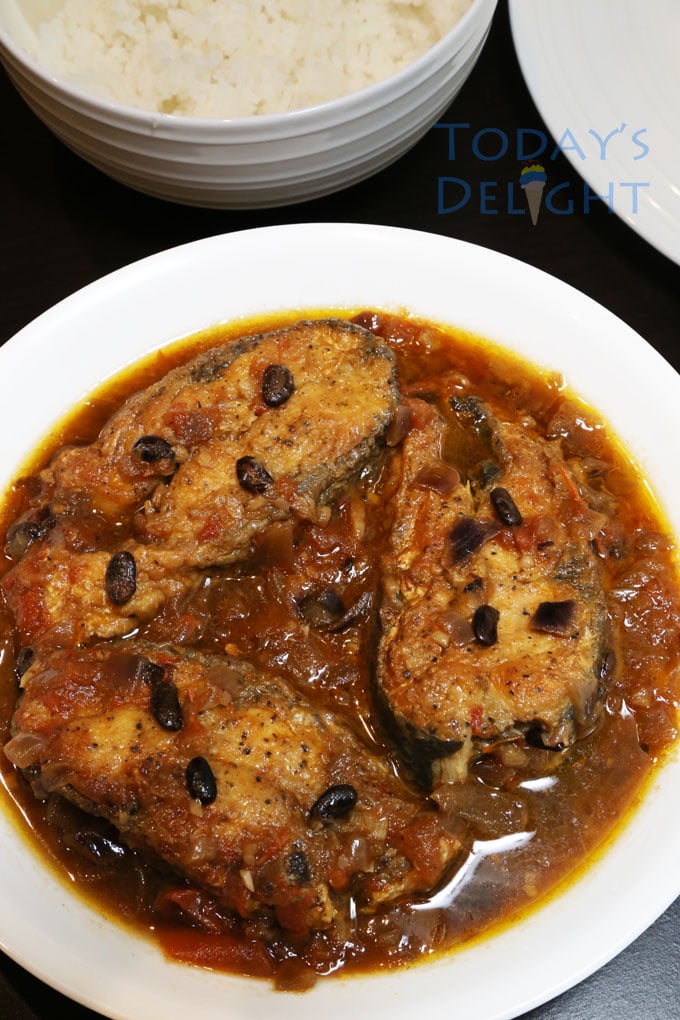 bangus sa tausi is today's delight