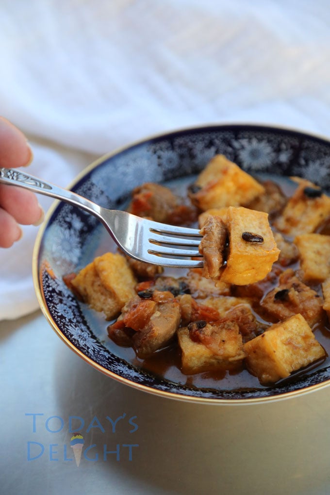 tokwa't baboy with tausi