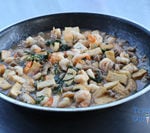 Stir fry tofu with Chinese Celery recipe is Today's Delight