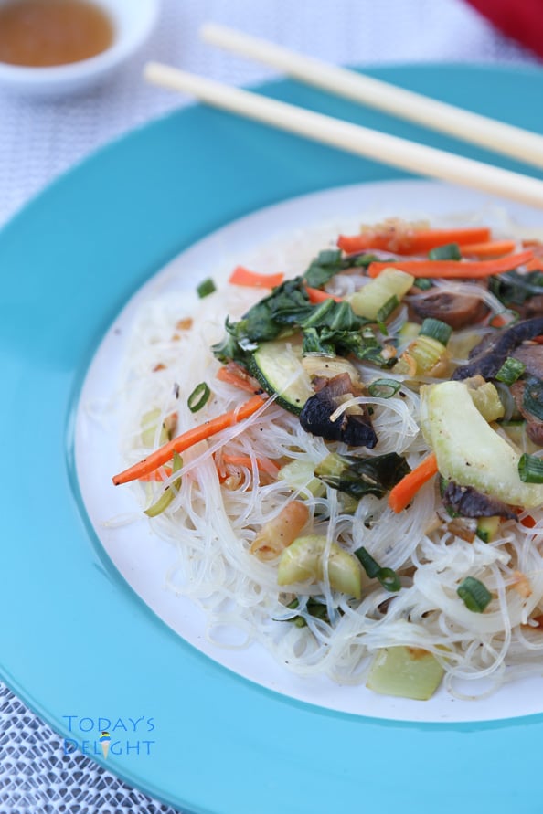 Vermicelli Noodles Recipe with Vegetables is Today's Delight