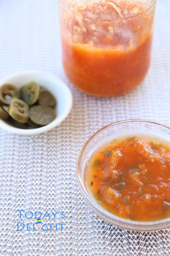 easy peach jalapeno sauce recipe is Today's Delight