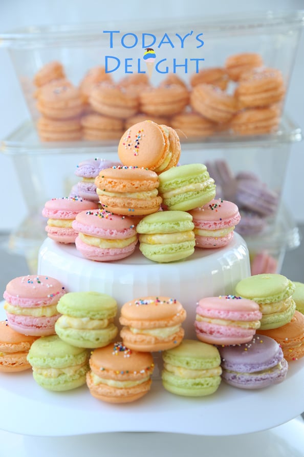 french macaron recipe is Today's Delight