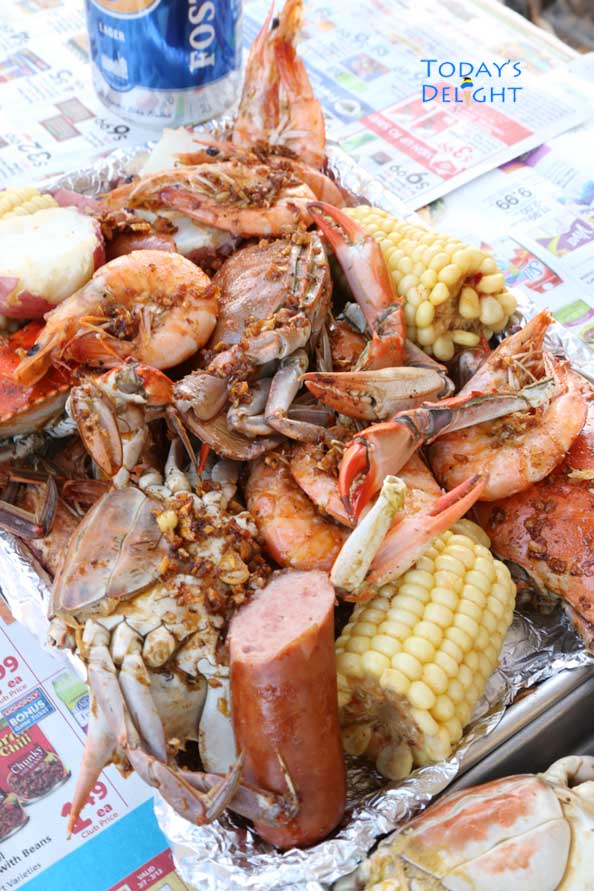 crab boil recipe is Today's Delight