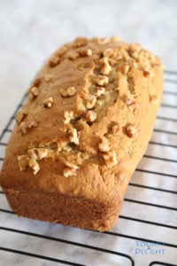 banana rum banana bread is Today's Delight