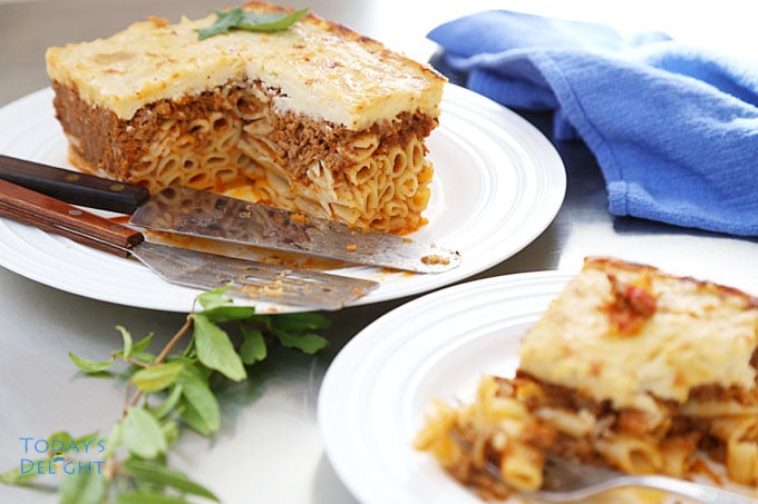 Greek Pastitsio Recipe is Today's Delight