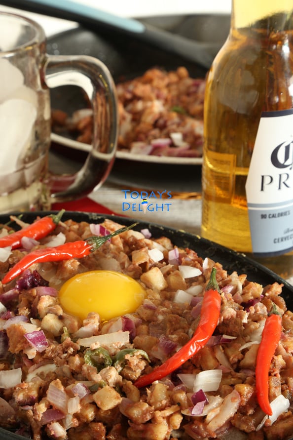 pork sisig recipe is Today's Delight