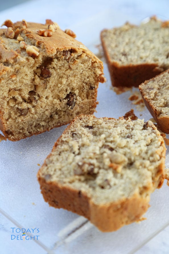 rum banana bread is Today's Delight