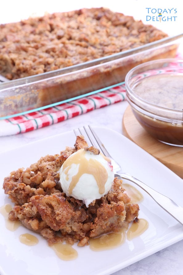 Best bread pudding recipe with rum sauce is Today's Delight