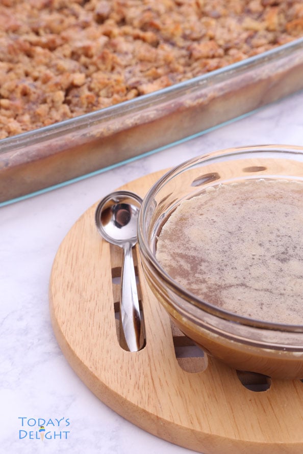 how to make not too sweet butter rum sauce is Today's Delight
