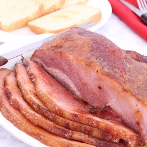 carve ham pineapple brown sugar glaze