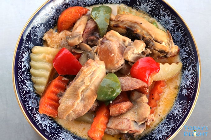 chicken pastel is Today's Delight