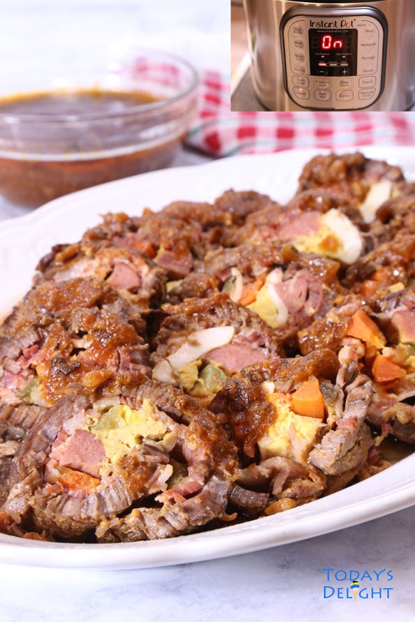 instant pot beef morcon is Today's Delight