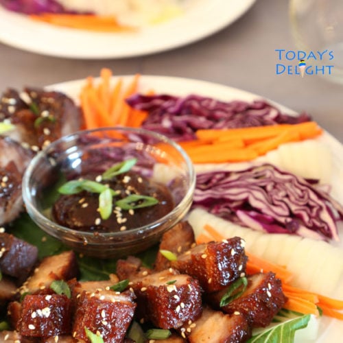 Also known as Chinese Barbecue Pork is Today's Delight