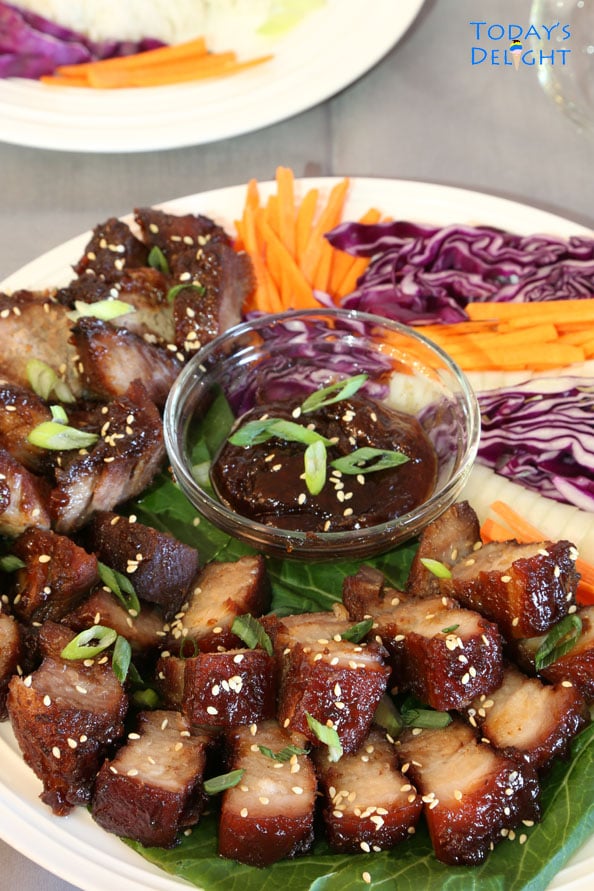 Chinese Barbecue Pork is Today's Delight