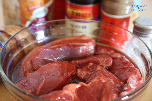 Chinese Barbecue Pork recipe is Today's Delight