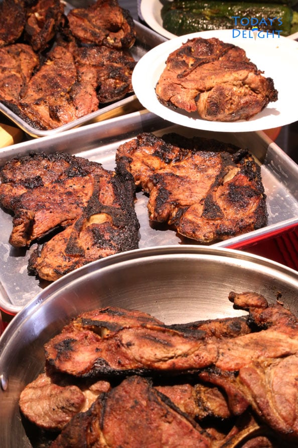 Pork marinated in sampalok (tamarind) mix.