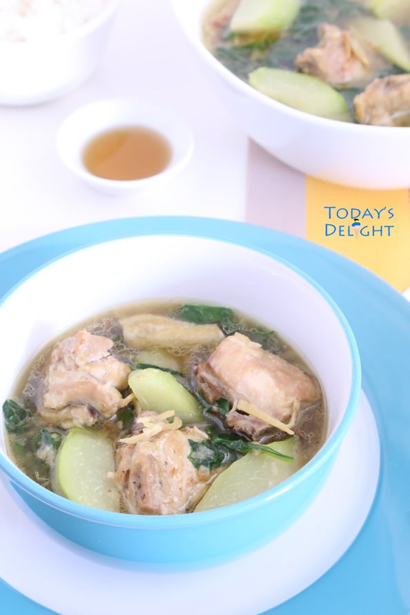 Tinolang Manok is a classic Filipino Chicken Soup & today's delight