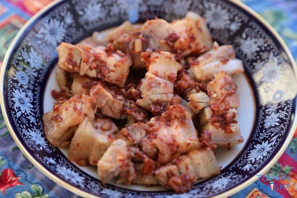 Binagoongang Baboy recipe is pork belly flavored with shrimp paste is Today's Delight