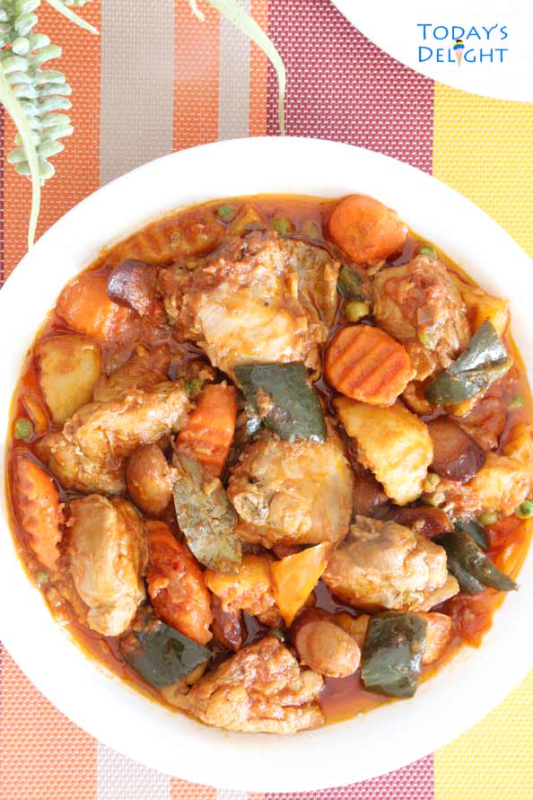 Filipino Chicken Stew is Today's Delight