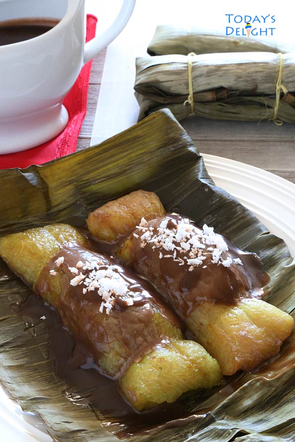 Easy Suman sa Lihiya a Filipino sticky rice dessert is Today's Delight