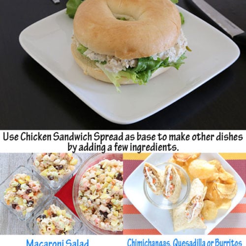 Chicken Sandwich Spread Filipino style is Today's Delight