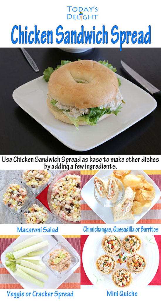Chicken Sandwich Spread Filipino style is Today's Delight