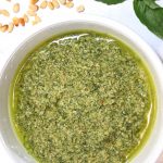 Basil Pesto Sauce with Pine Nuts