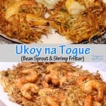 Ukoy na Togue or Bean Sprout & Shrimp Fritter is Today's Delight.