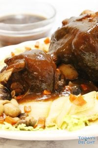 Pata Tim or Braised Pork Hock is Today's Delight