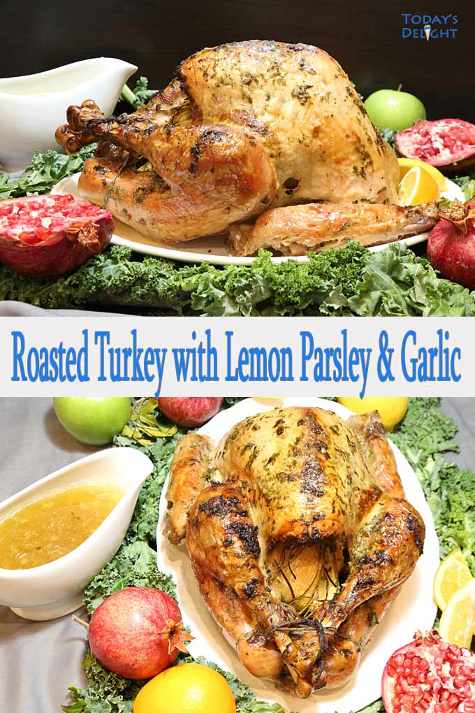 Roasted Turkey with Lemon Parsley & Garlic Gordon Ramsay Recipe is Today's Delight