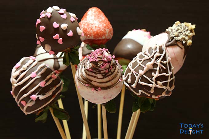 Bouquet of Chocolate Covered Strawberries.